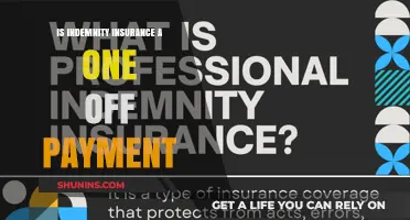 Indemnity Insurance: One-Time Payment Protection