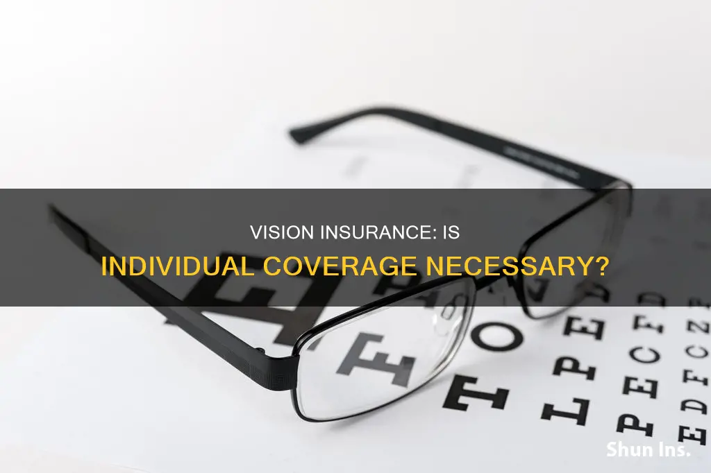 is individual vision insurance worth it