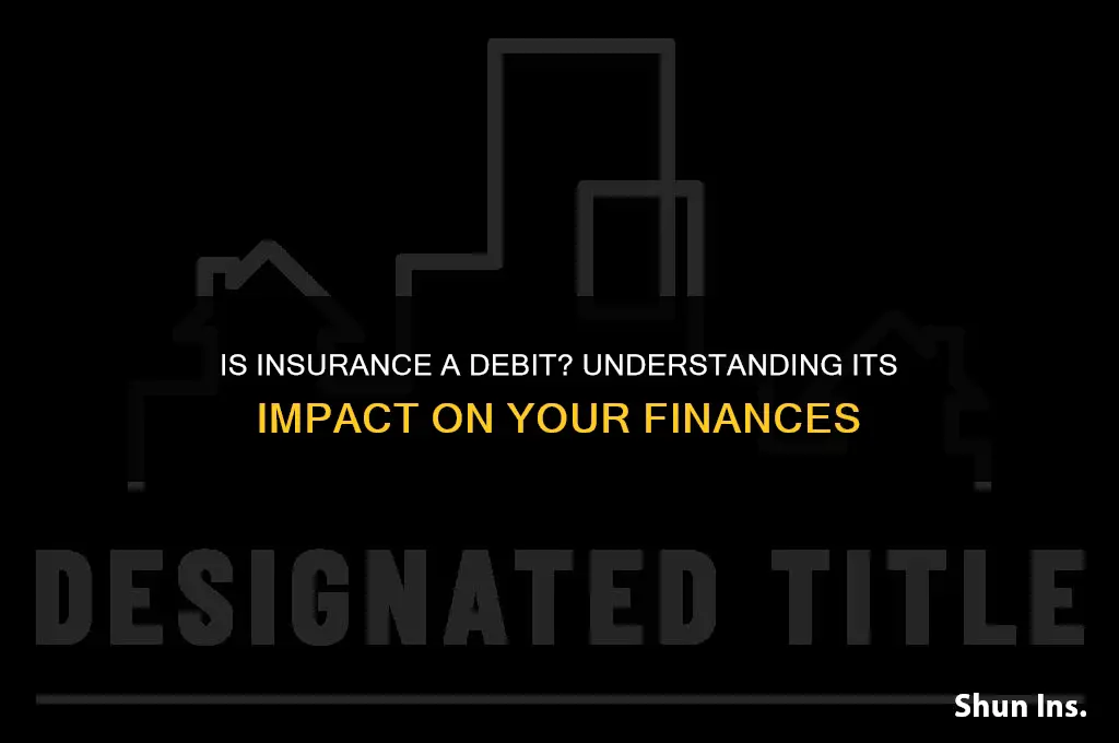 is insurance a debit