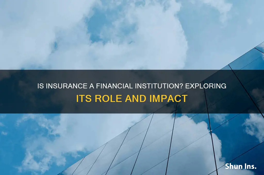 is insurance a financial insittution