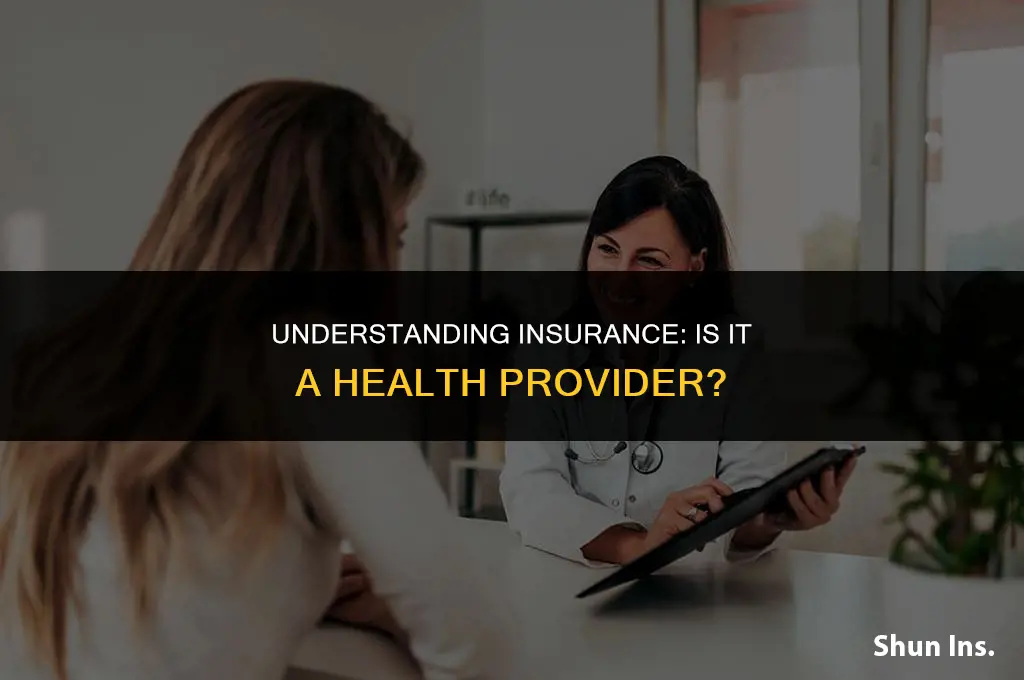 is insurance a health provider