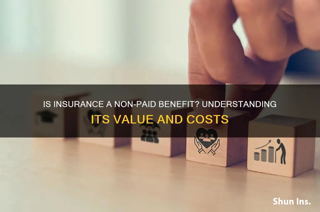 is insurance a non paid benefit
