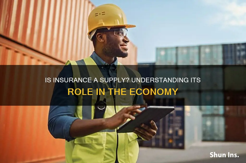 is insurance a supply