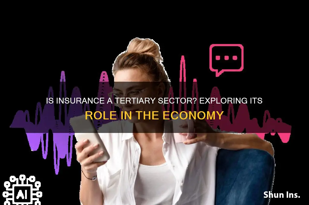 is insurance a tertiary sector