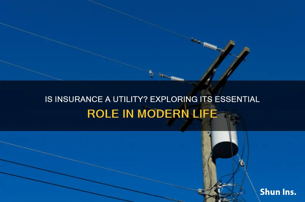 is insurance a utility