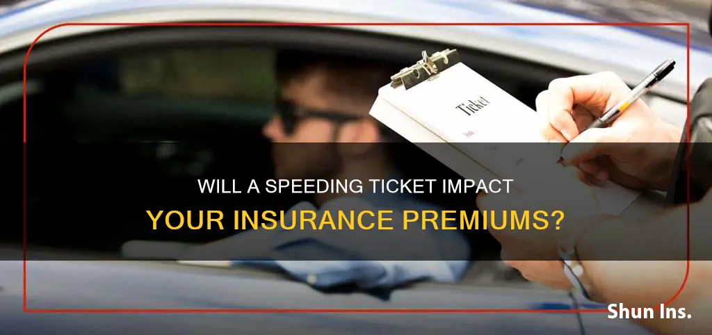 is insurance afftected by a soeeding ticket