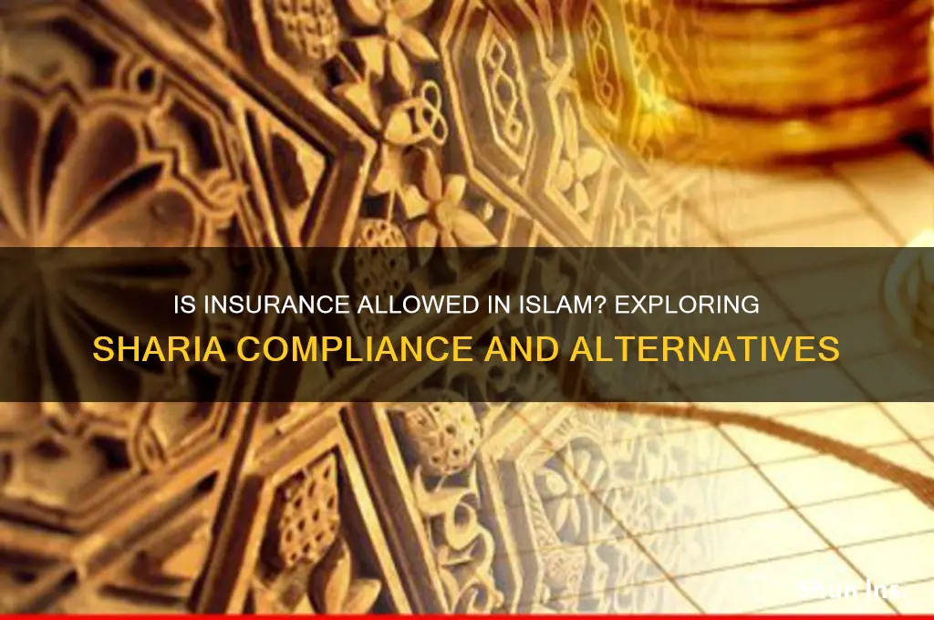 is insurance allowed in islam