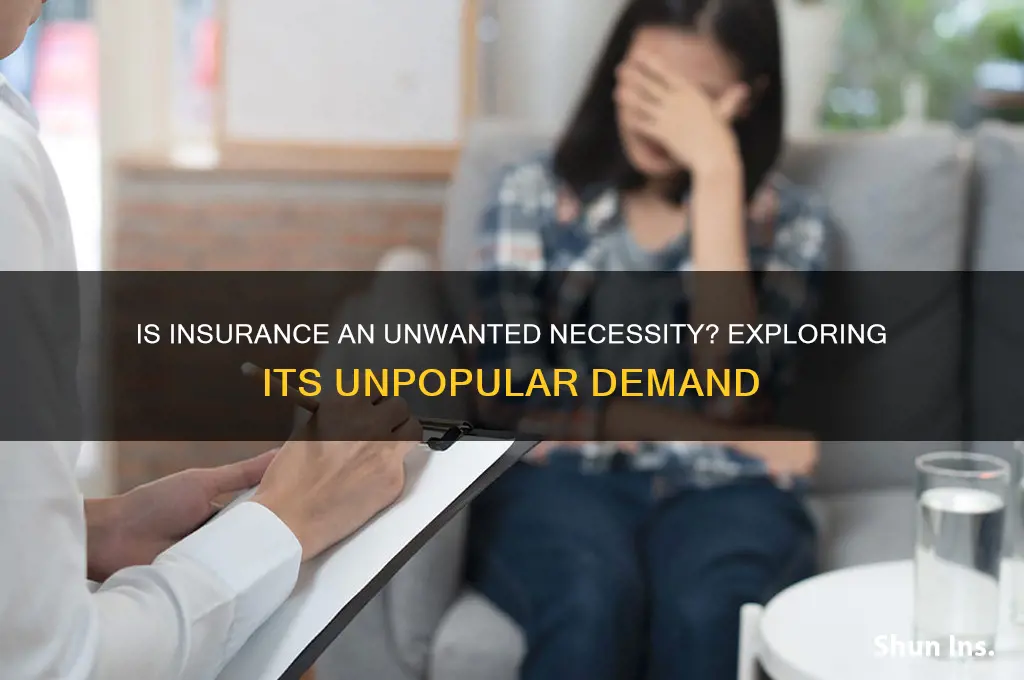 is insurance an unsought product