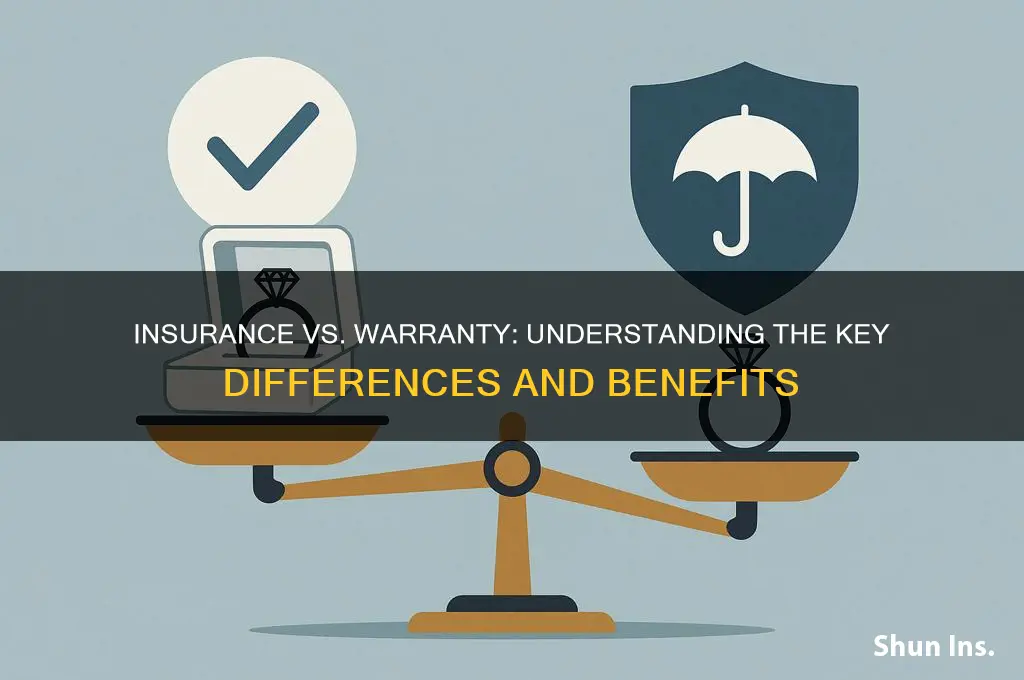 is insurance and warranty the same