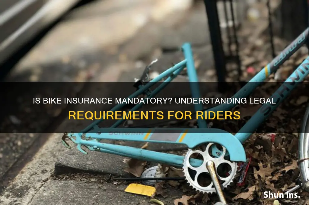 is insurance compulsory for bike