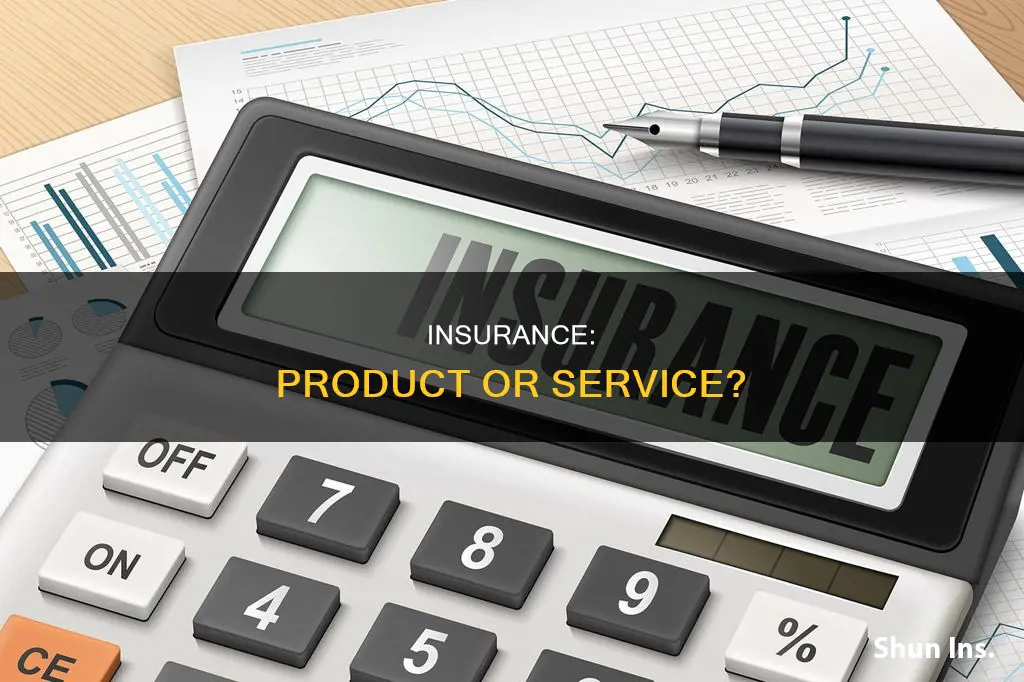 is insurance considered a product or a service