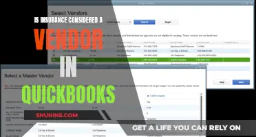 QuickBooks: Insurance as a Vendor?