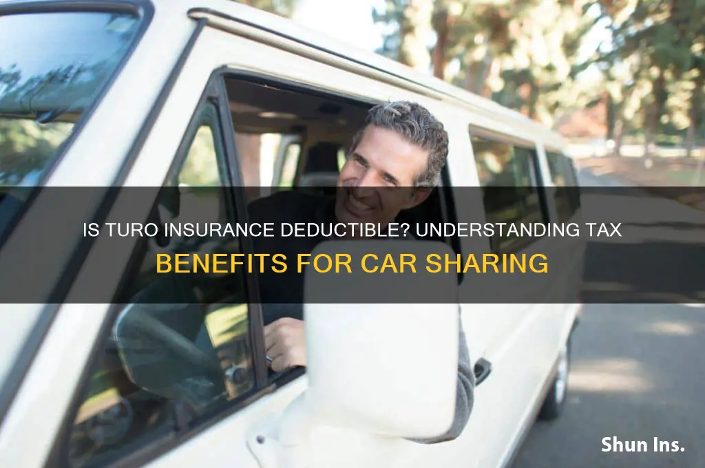 is insurance dedubctible for turo
