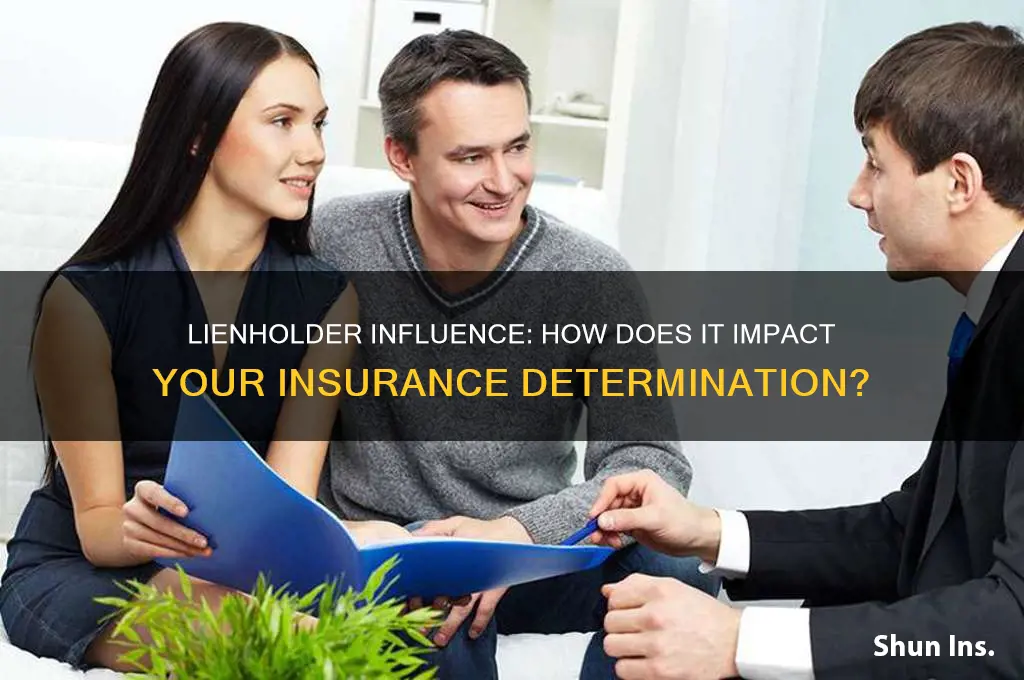 is insurance determined by leinholder