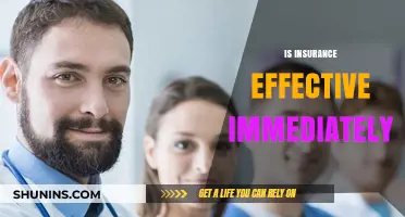 Does Insurance Coverage Start Right Away? Understanding Immediate Effectiveness