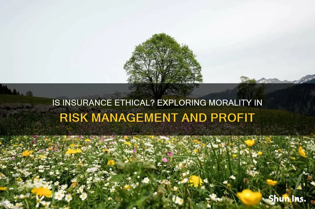 is insurance ethical