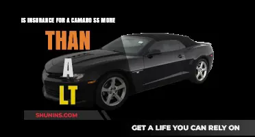 Camaro SS vs. LT: Insurance Cost Comparison Revealed