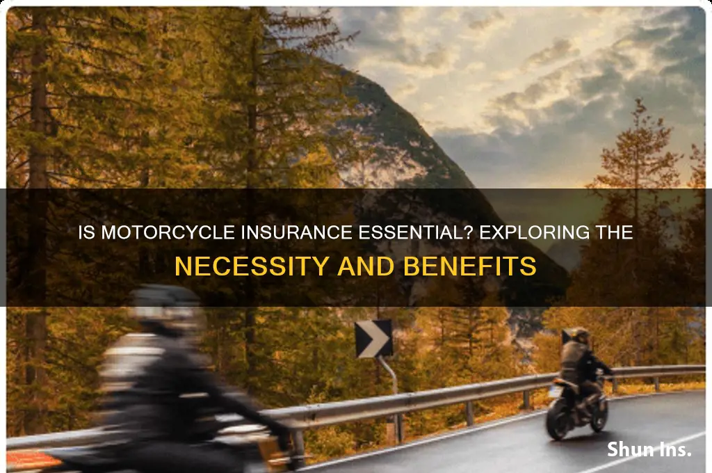 is insurance for motorcycle necessary