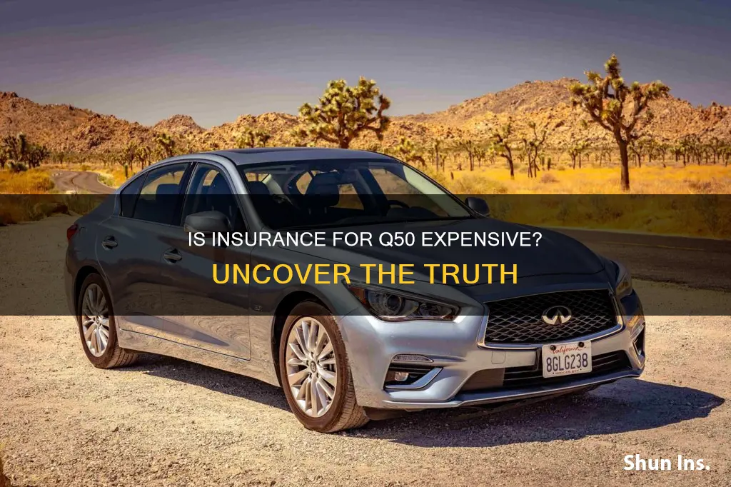 is insurance for q50 high