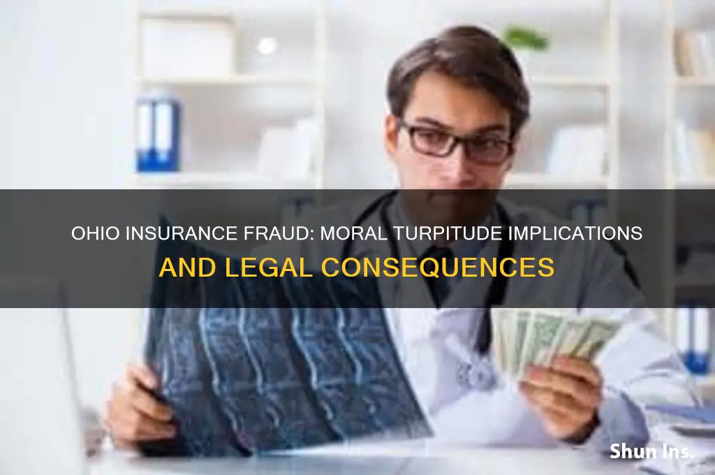 is insurance fraud a crime of moral turpitude ohio