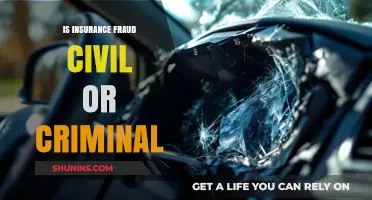 Insurance Fraud: Understanding the Civil vs. Criminal Legal Consequences