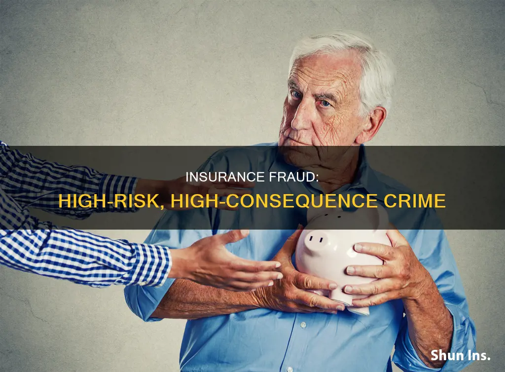 is insurance fraud high risk