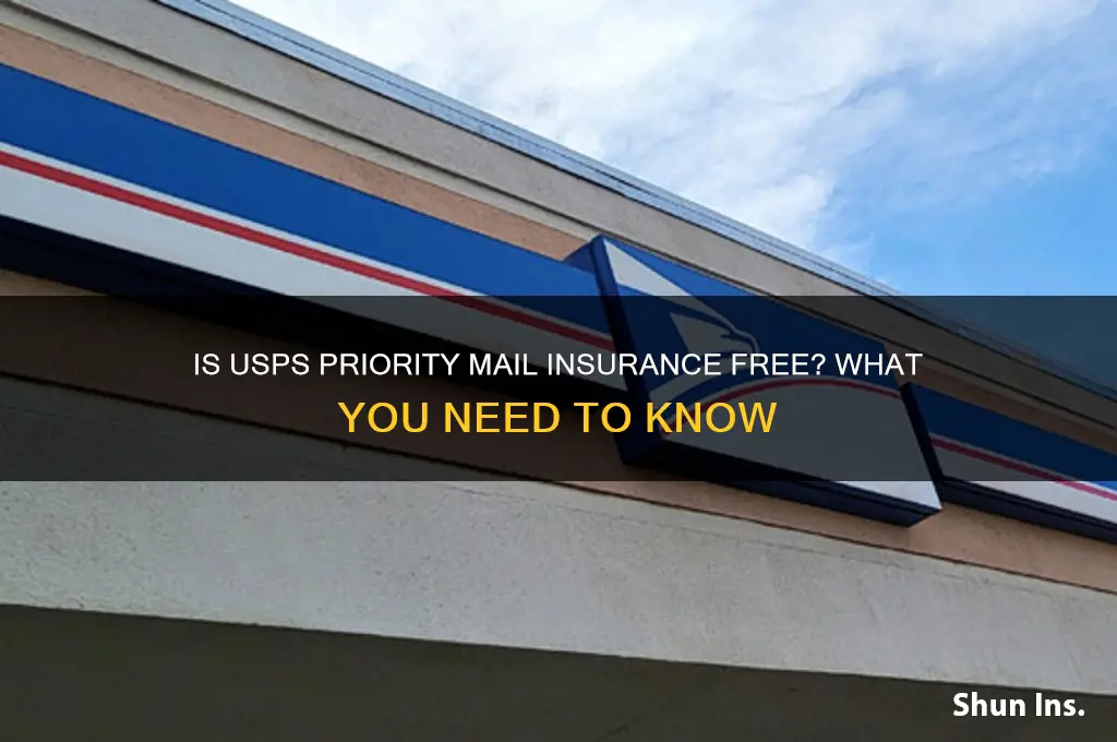 is insurance free on usps priority mail