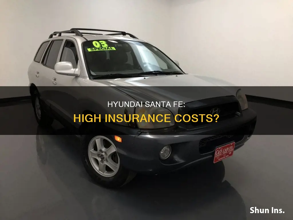 is insurance high on 2003 hyundai santa fe