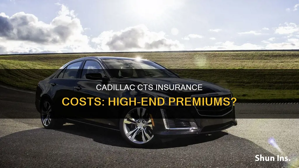 is insurance high on a cadillac cts