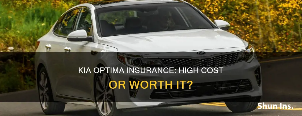 is insurance high on a kia optima