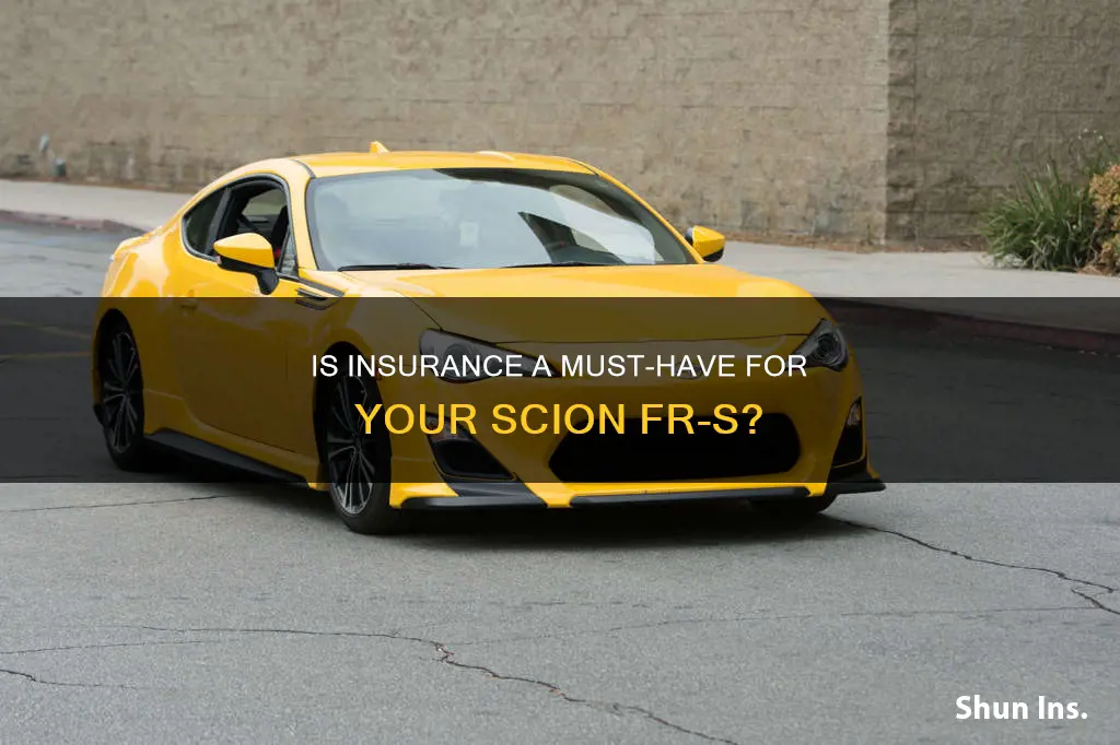 is insurance high on scion frs