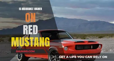 Is Insurance Higher on a Red Mustang? Unveiling the Mystery