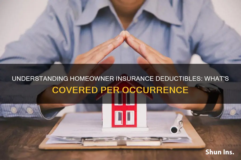 is insurance homeowner deductible per occurance