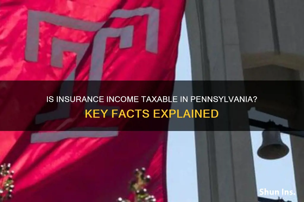 is insurance income taxable in pennsylvania