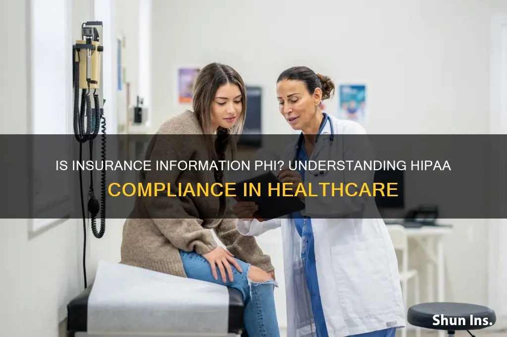 is insurance information phi