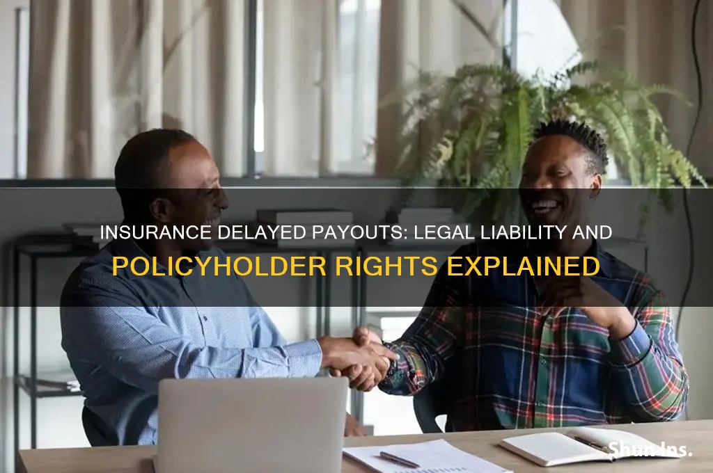 is insurance liable if they prolong payout