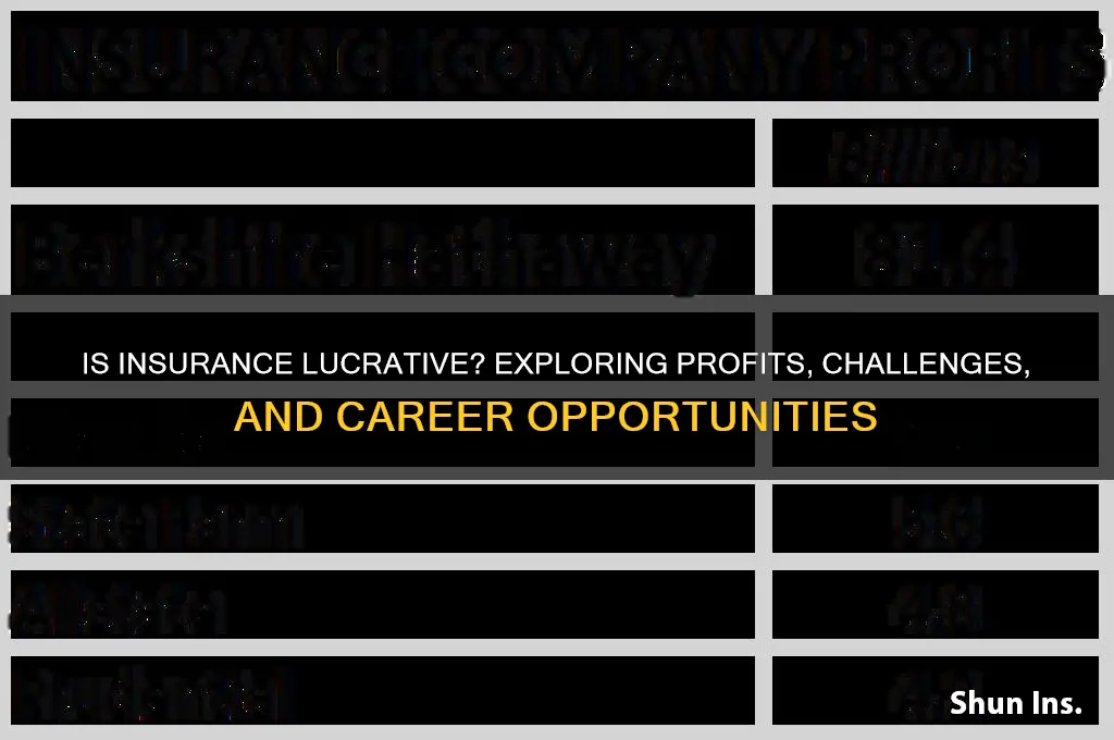 is insurance lucrative