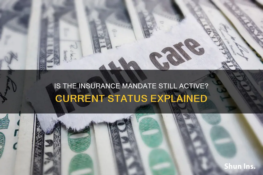 is insurance mandate still in effect
