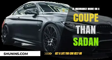 Coupe vs. Sedan: Which Car Costs More to Insure?