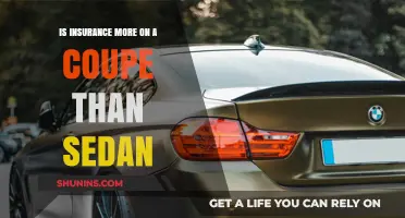 Coupe vs. Sedan: Which Car Costs More to Insure?