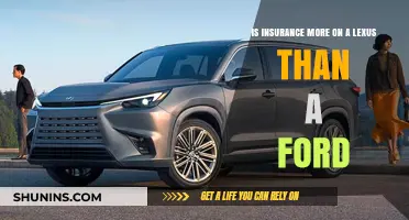 Lexus vs. Ford: Which Car Costs More to Insure?