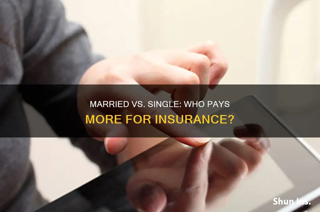 is insurance more or less for married peopel