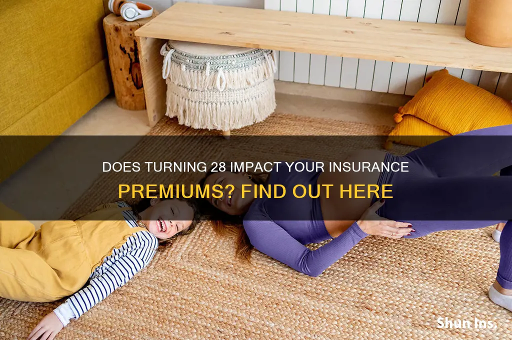 is insurance more when you are 28