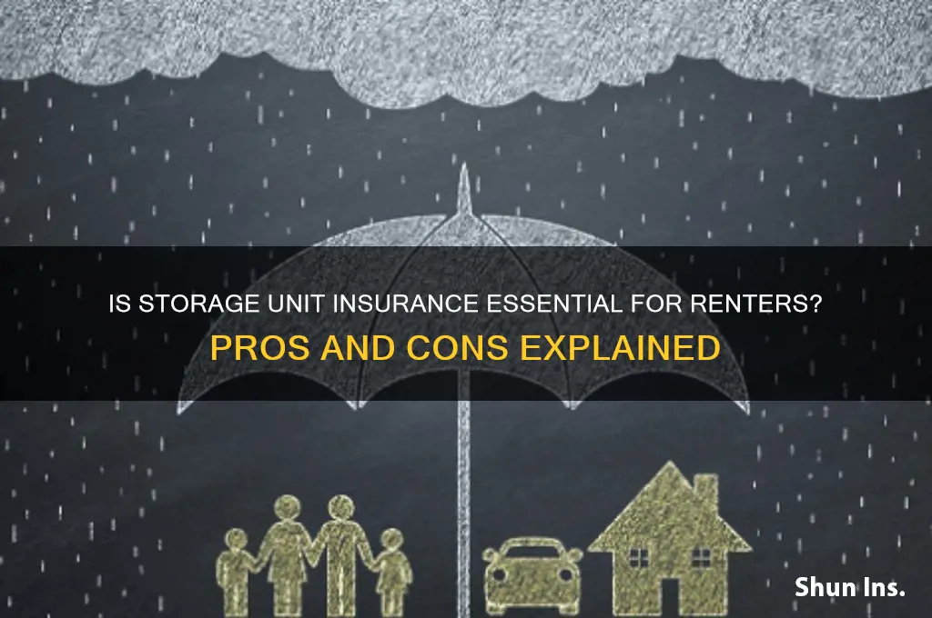 is insurance nessery when renting a storage unit