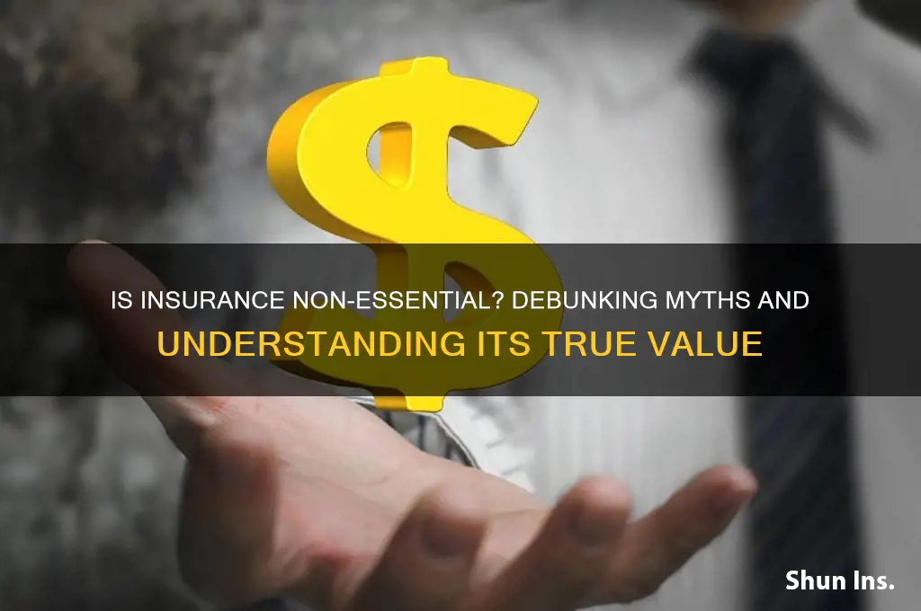 is insurance non essential