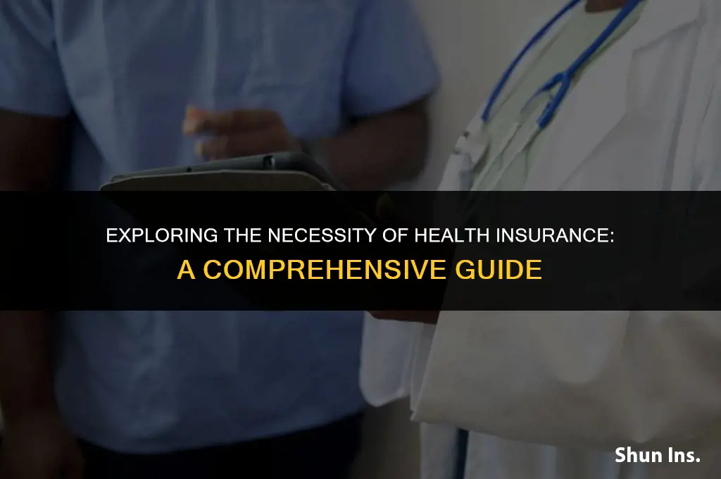 is insurance obligatory for health