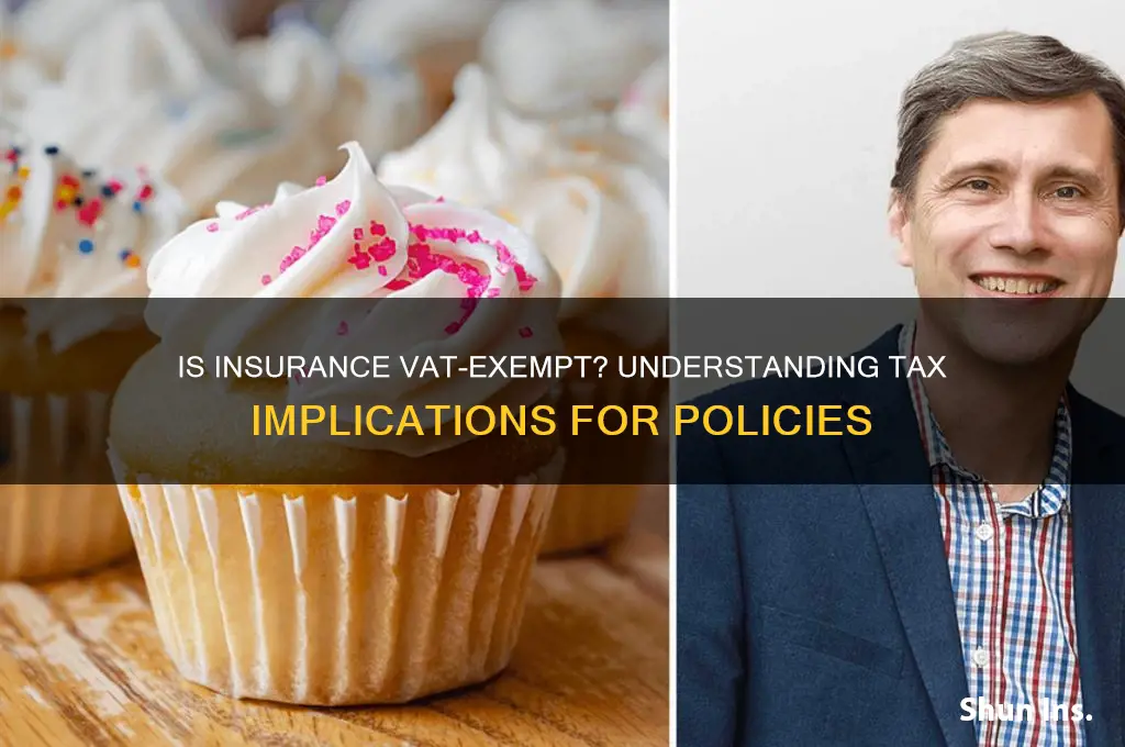 is insurance outside the scope of vat