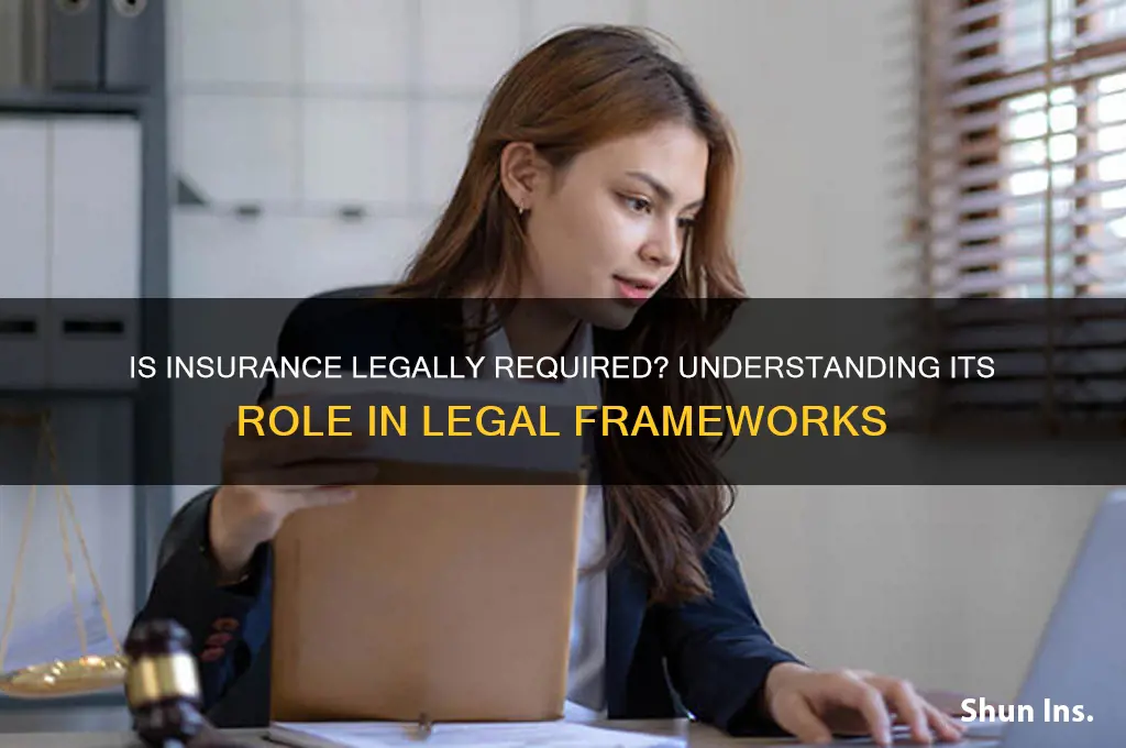 is insurance part of the legal framework