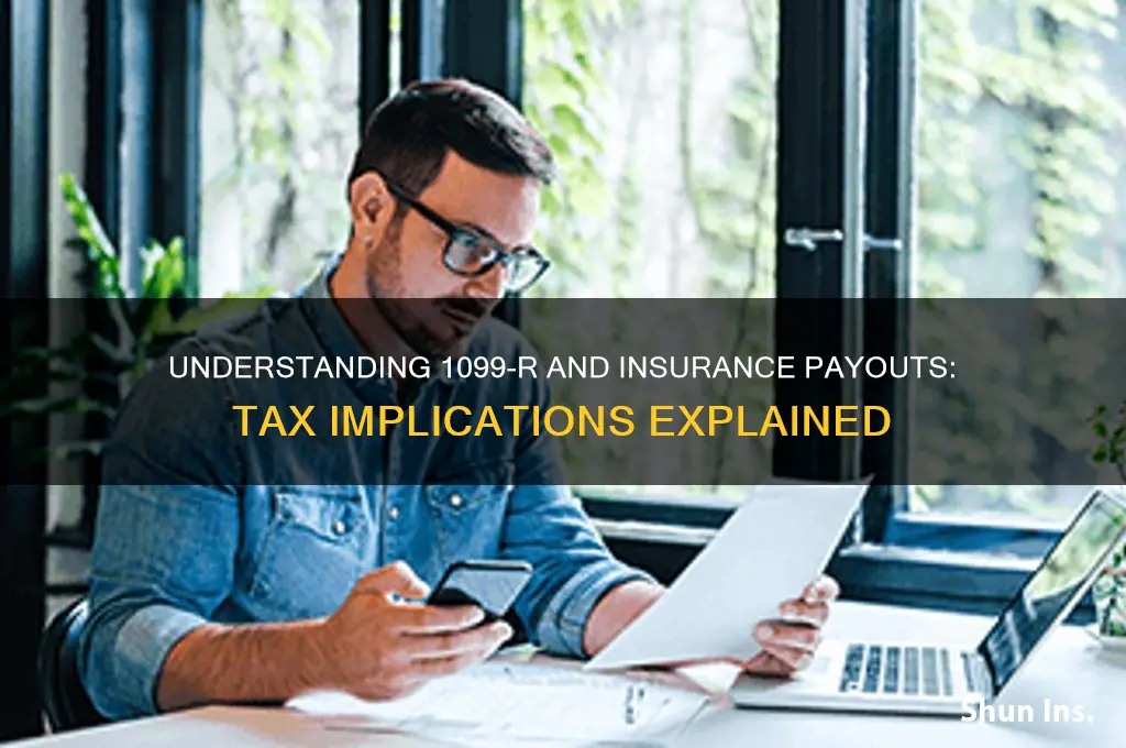 is insurance payout 1099-r misc