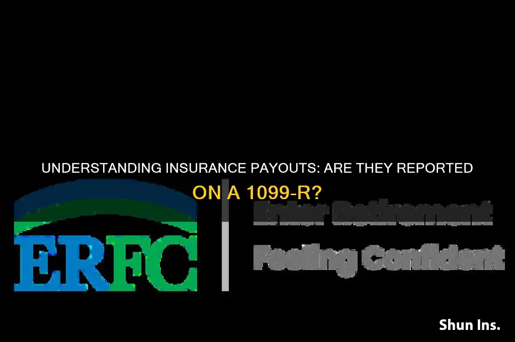 is insurance payout 1099-r